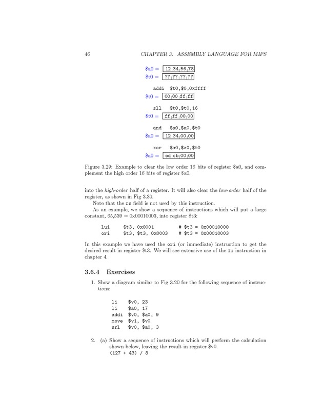 Computer Organization with MIPS - Page 46